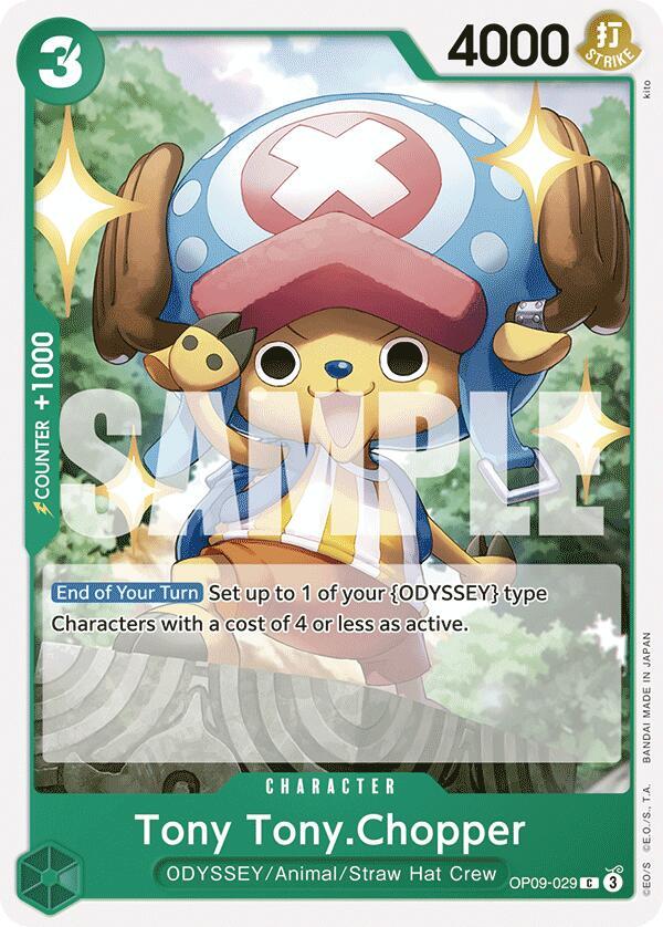 Tony Tony.Chopper OP09-029 card from Emperors in the New World