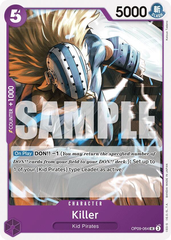 Killer OP09-064 card from Emperors in the New World