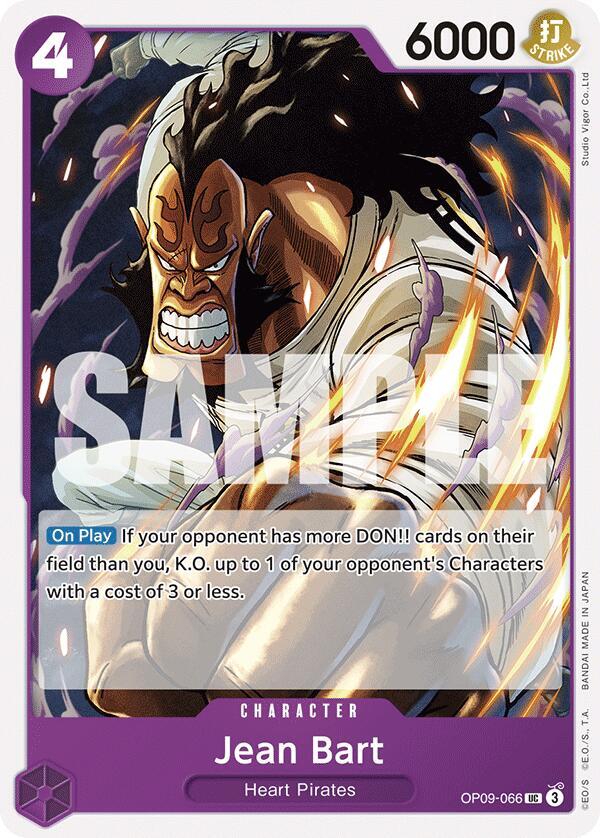 Jean Bart OP09-066 card from Emperors in the New World