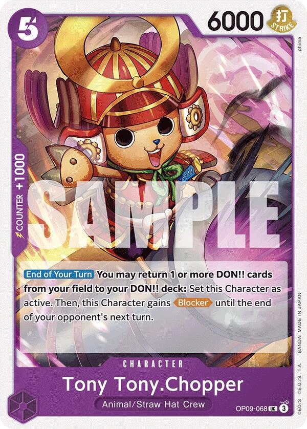 Tony Tony.Chopper OP09-068 card from Emperors in the New World