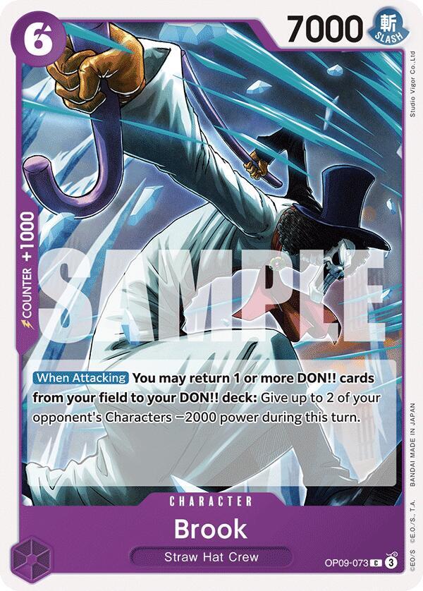 Brook OP09-073 card from Emperors in the New World