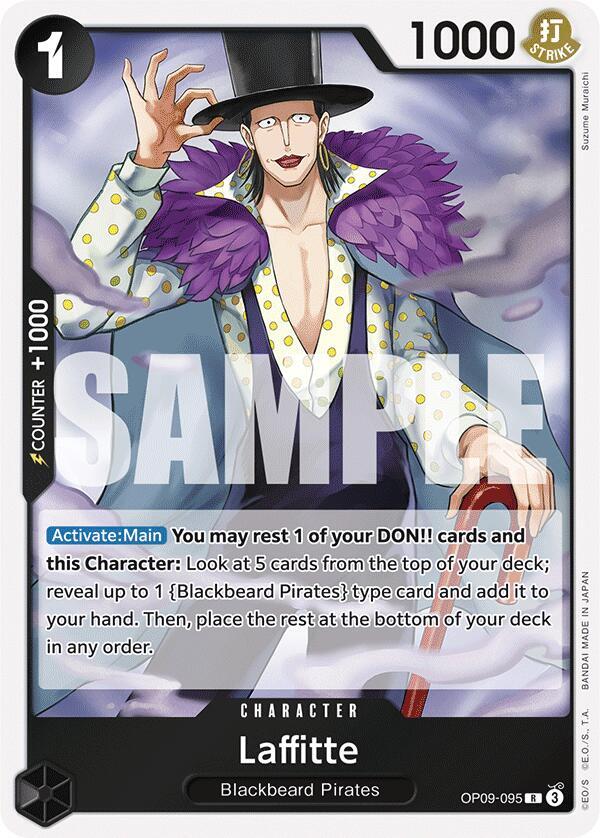 Laffitte OP09-095 card from Emperors in the New World