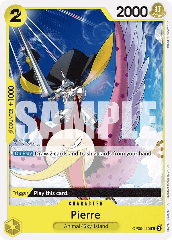 Pierre OP09-110 card from Emperors in the New World