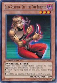 Dark Scorpion - Cliff the Trap Remover GLD5-EN007 card from Gold Series: Haunted Mine