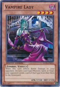 Vampire Lady GLD5-EN014 card from Gold Series: Haunted Mine