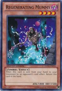 Regenerating Mummy GLD5-EN016 card from Gold Series: Haunted Mine