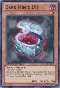 Dark Mimic LV1 GLD5-EN017 card from Gold Series: Haunted Mine
