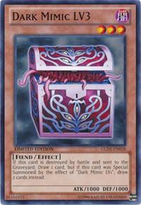 Dark Mimic LV3 GLD5-EN018 card from Gold Series: Haunted Mine