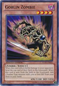 Goblin Zombie GLD5-EN021 card from Gold Series: Haunted Mine