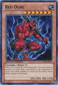 Red Ogre GLD5-EN023 card from Gold Series: Haunted Mine