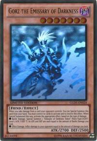Gorz the Emissary of Darkness GLD5-EN024 card from Gold Series: Haunted Mine