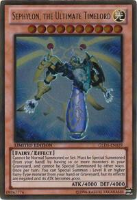 Sephylon, the Ultimate Timelord GLD5-EN029 card from Gold Series: Haunted Mine