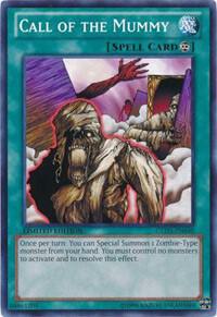 Call of the Mummy GLD5-EN040 card from Gold Series: Haunted Mine