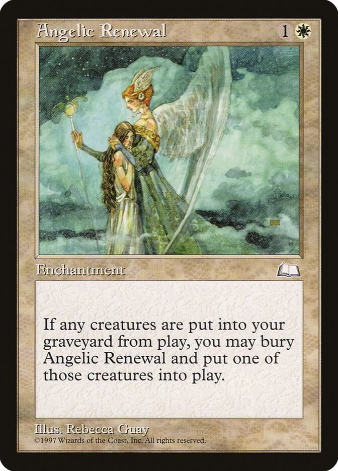 Angelic Renewal card from Weatherlight
