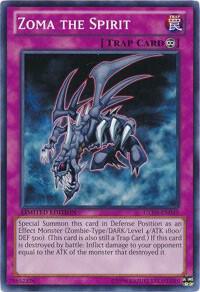 Zoma the Spirit GLD5-EN049 card from Gold Series: Haunted Mine