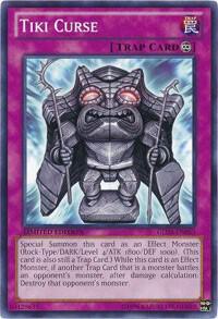 Tiki Curse GLD5-EN053 card from Gold Series: Haunted Mine
