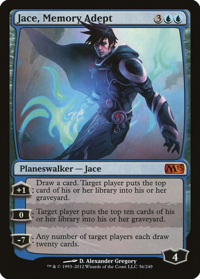 Jace, Memory Adept 56 card from Magic 2013 (M13)