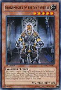 Grandmaster of the Six Samurai SDWA-EN002 card from Structure Deck: Samurai Warlords