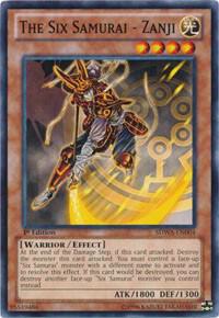 The Six Samurai - Zanji SDWA-EN004 card from Structure Deck: Samurai Warlords