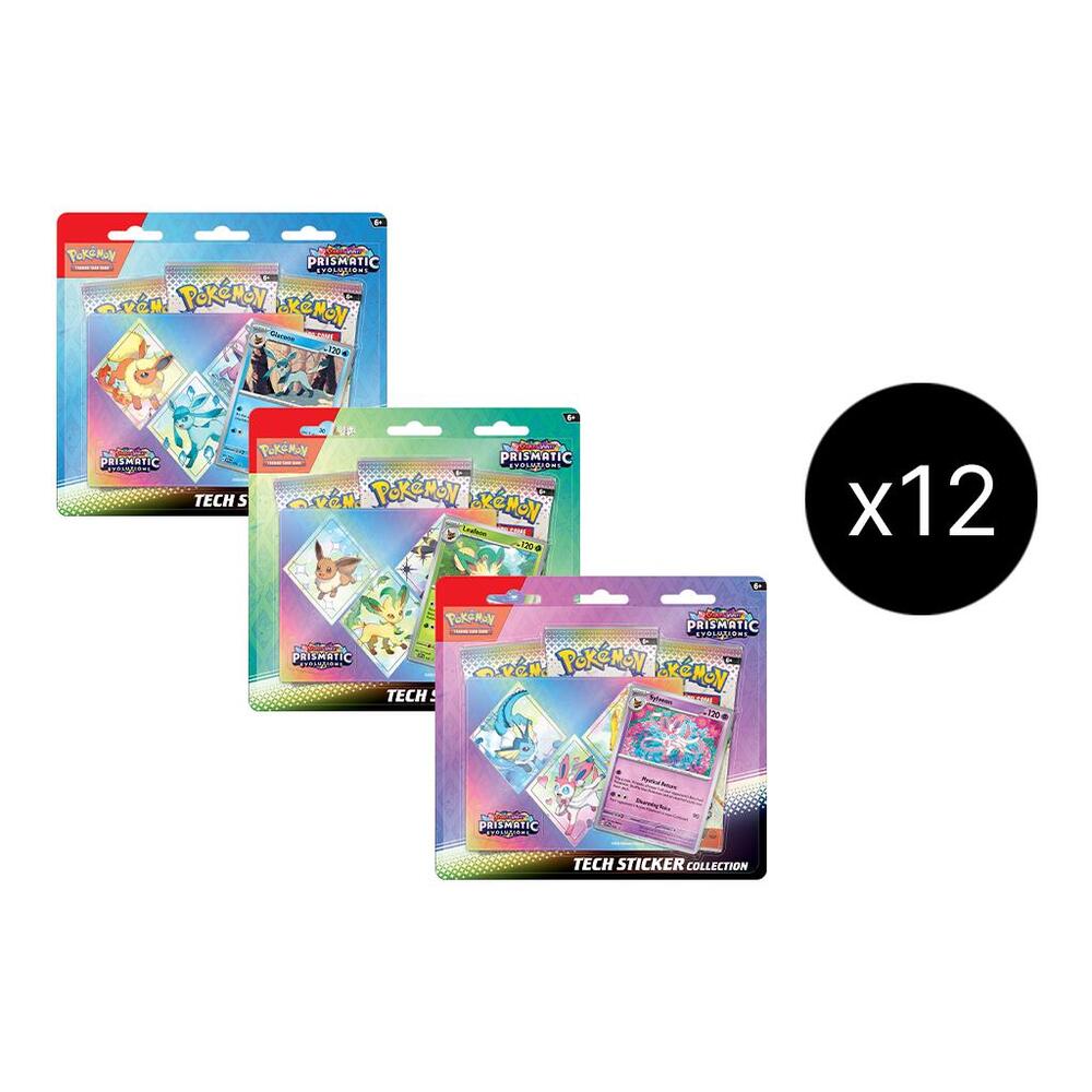 Prismatic Evolutions Tech Sticker Collection Case card from SV: Prismatic Evolutions