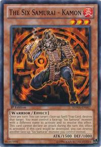 The Six Samurai - Kamon SDWA-EN007 card from Structure Deck: Samurai Warlords