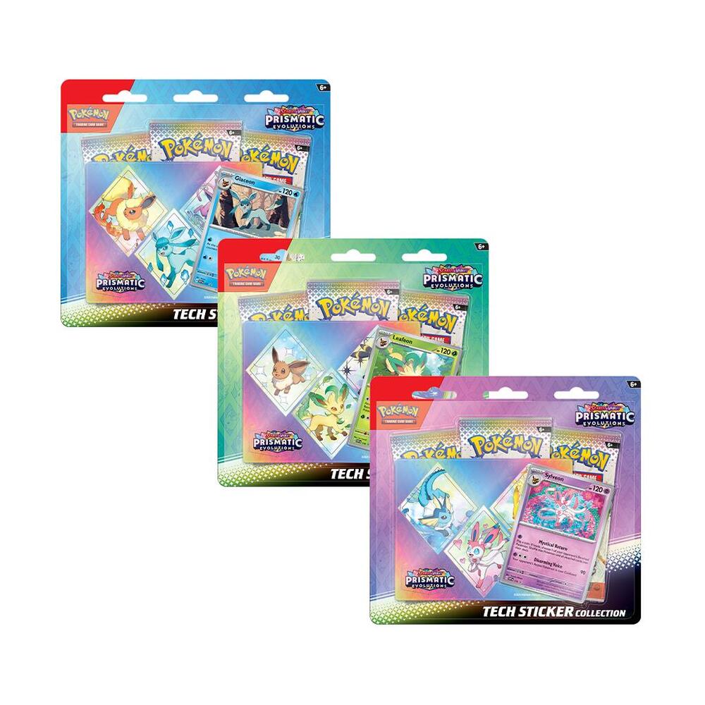 Prismatic Evolutions Tech Sticker Collection [Set of 3] card from SV: Prismatic Evolutions
