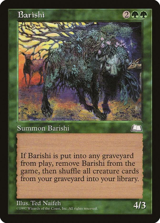 Barishi card from Weatherlight
