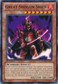 Great Shogun Shien SDWA-EN009 card from Structure Deck: Samurai Warlords