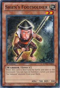 Shien's Footsoldier SDWA-EN010 card from Structure Deck: Samurai Warlords