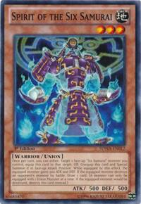 Spirit of the Six Samurai SDWA-EN012 card from Structure Deck: Samurai Warlords