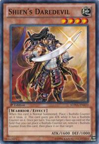 Shien's Daredevil SDWA-EN020 card from Structure Deck: Samurai Warlords