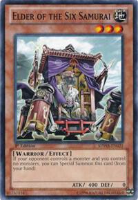 Elder of the Six Samurai SDWA-EN021 card from Structure Deck: Samurai Warlords