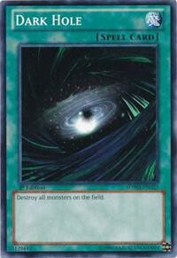 Dark Hole SDWA-EN023 card from Structure Deck: Samurai Warlords
