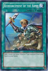 Reinforcement of the Army SDWA-EN025 card from Structure Deck: Samurai Warlords