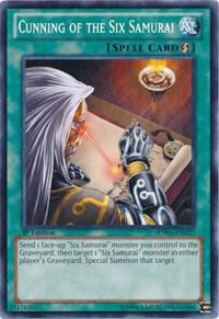 Cunning of the Six Samurai SDWA-EN027 card from Structure Deck: Samurai Warlords