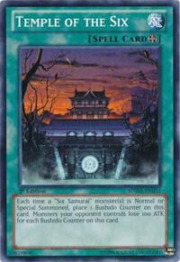 Temple of the Six SDWA-EN031 card from Structure Deck: Samurai Warlords