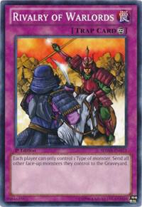 Rivalry of Warlords SDWA-EN033 card from Structure Deck: Samurai Warlords