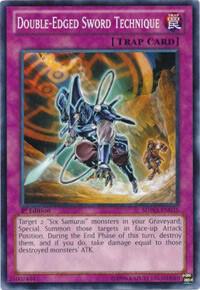 Double-Edged Sword Technique SDWA-EN035 card from Structure Deck: Samurai Warlords