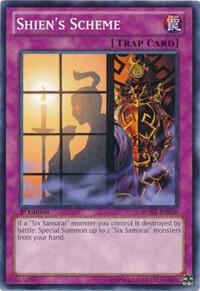 Shien's Scheme SDWA-EN038 card from Structure Deck: Samurai Warlords
