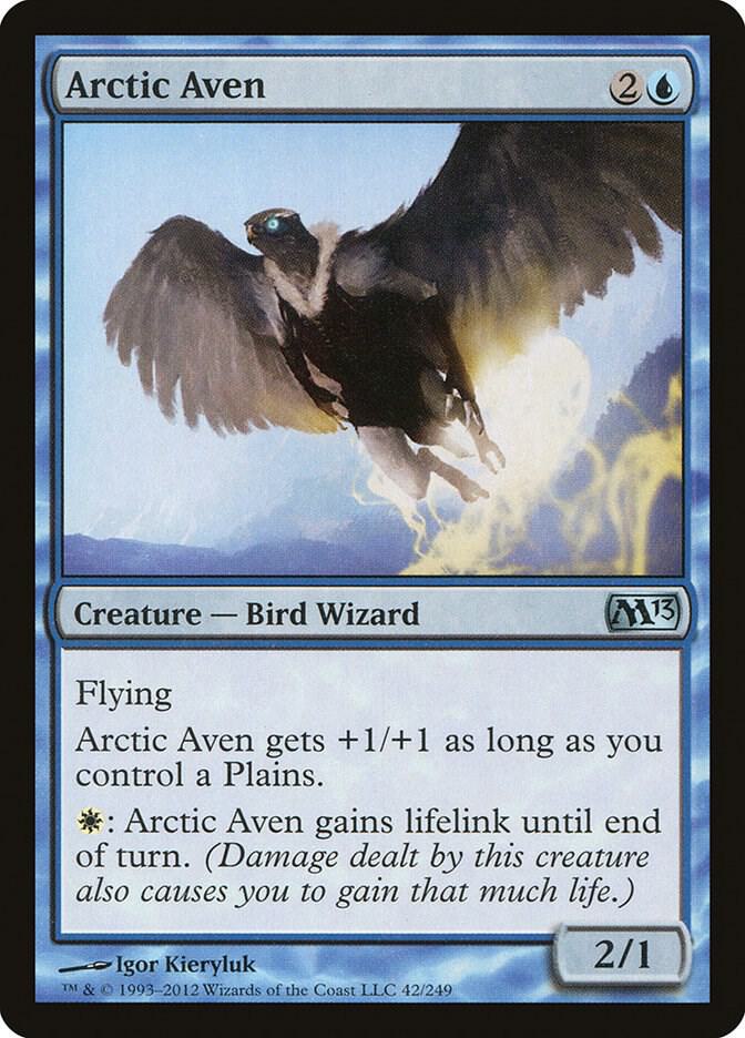 Arctic Aven 42 card from Magic 2013 (M13)
