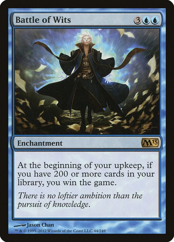 Battle of Wits 44 card from Magic 2013 (M13)