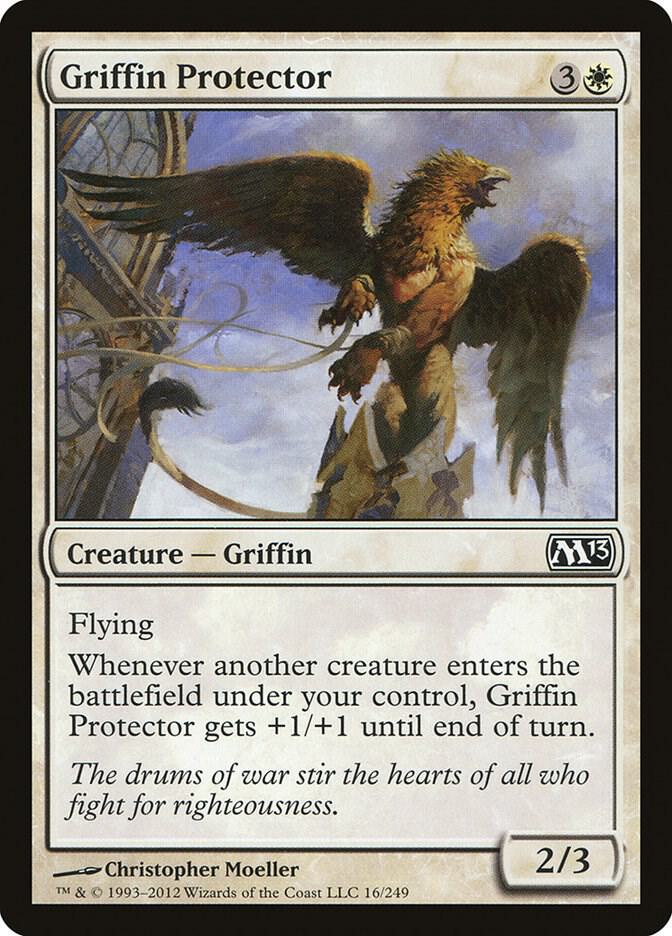 Griffin Protector 16 card from Magic 2013 (M13)