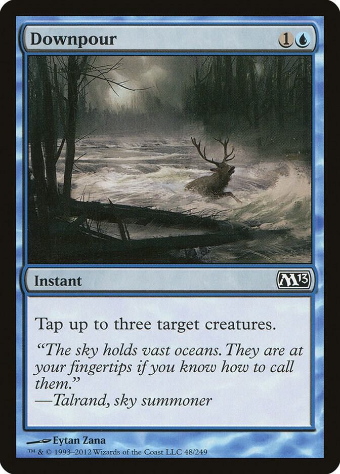 Downpour 48 card from Magic 2013 (M13)