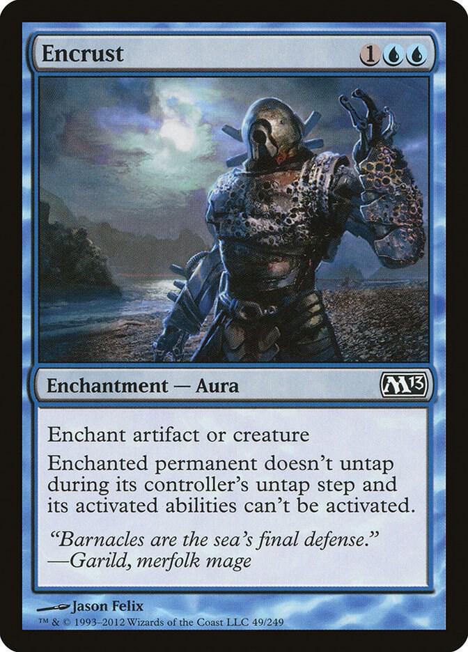 Encrust 49 card from Magic 2013 (M13)