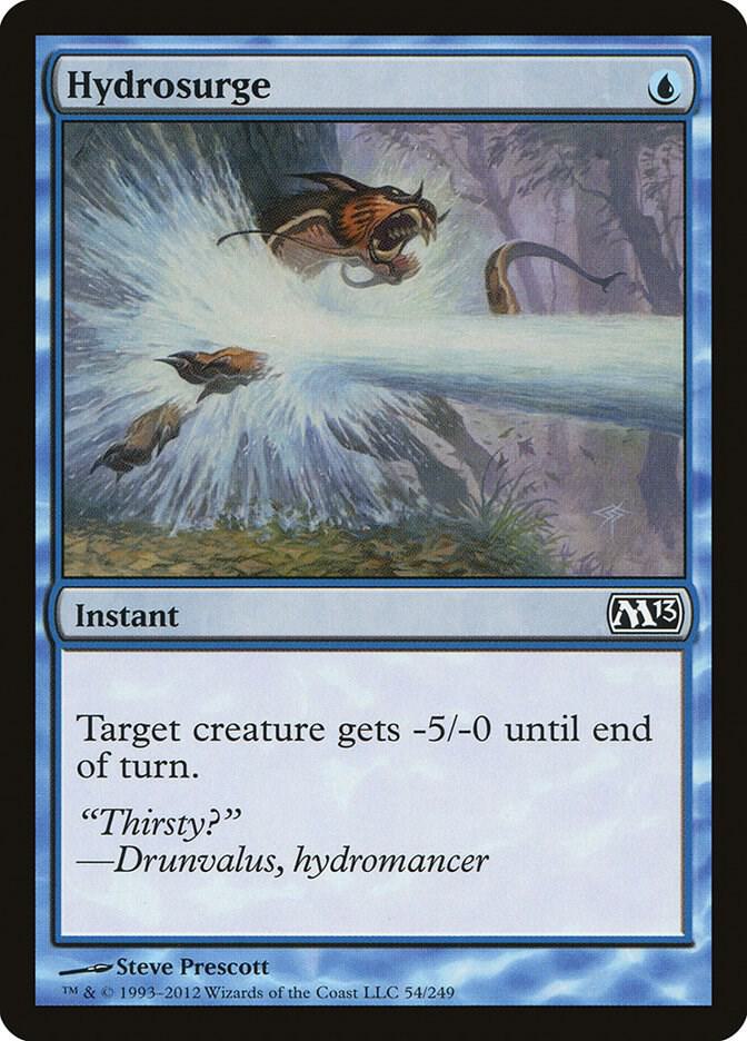 Hydrosurge 54 card from Magic 2013 (M13)