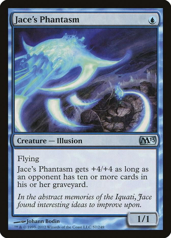 Jace's Phantasm 57 card from Magic 2013 (M13)