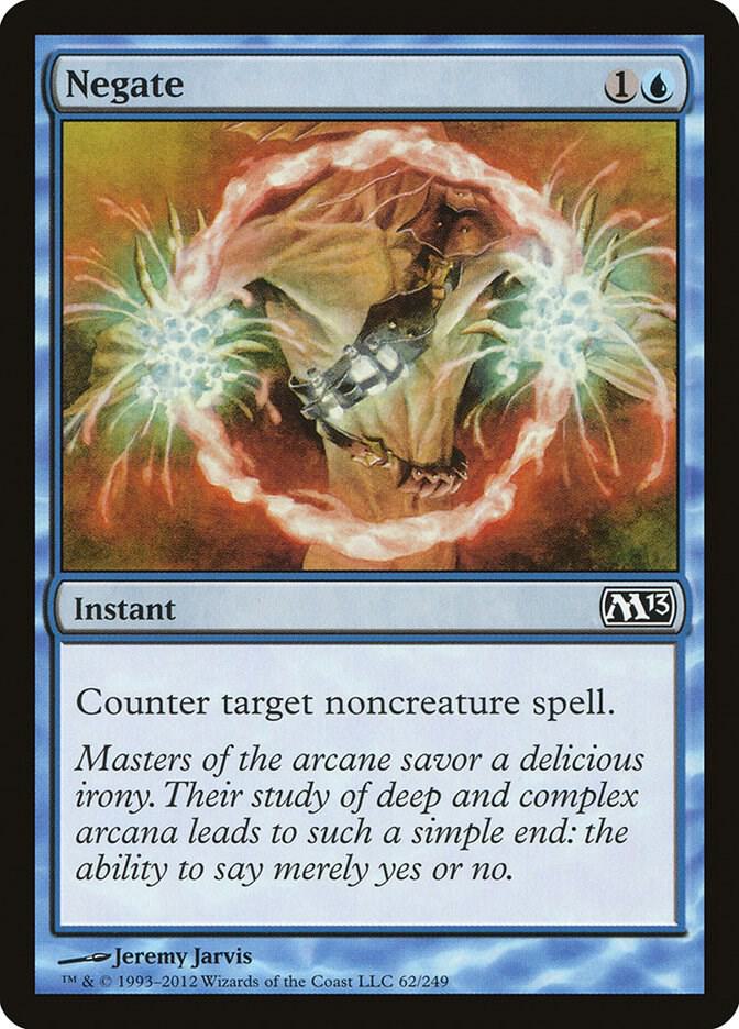Negate 62 card from Magic 2013 (M13)
