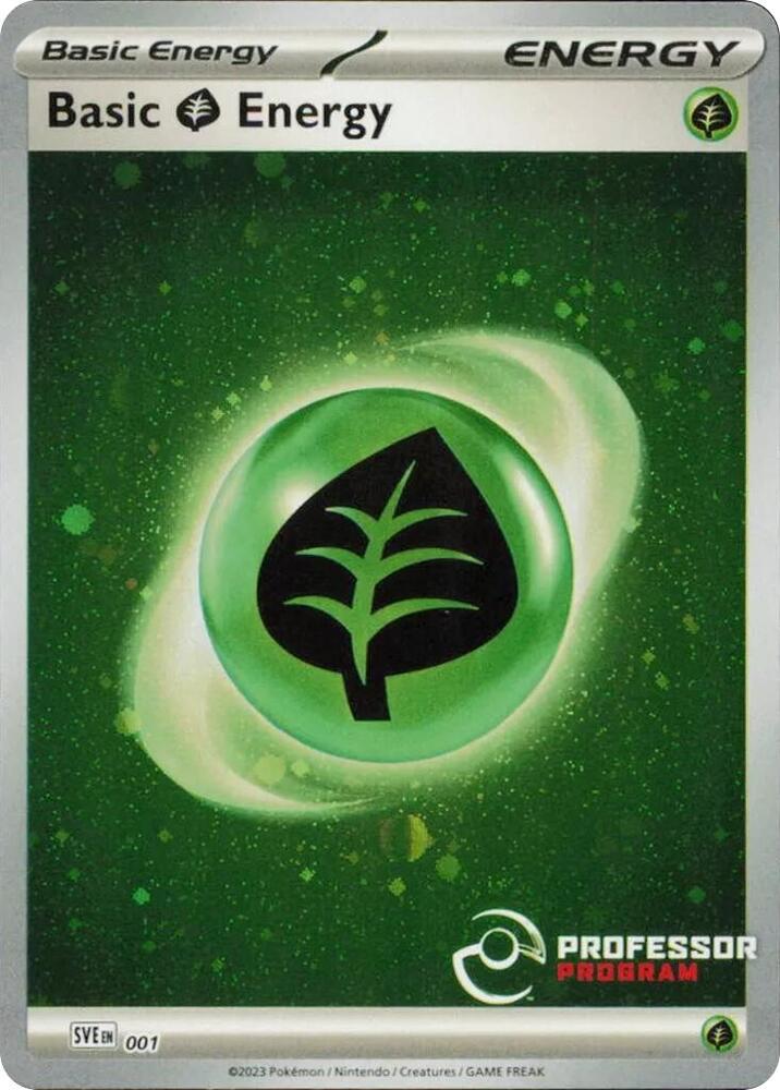 Grass Energy (2023) 001 card from Professor Program Promos