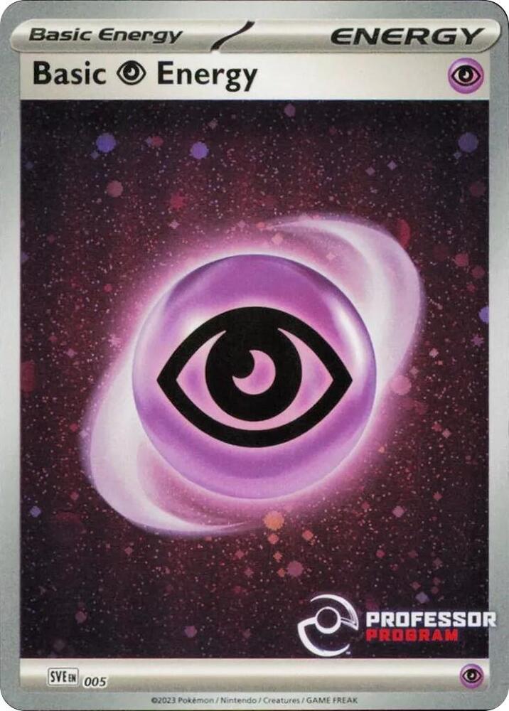 Psychic Energy (2023) 005 card from Professor Program Promos