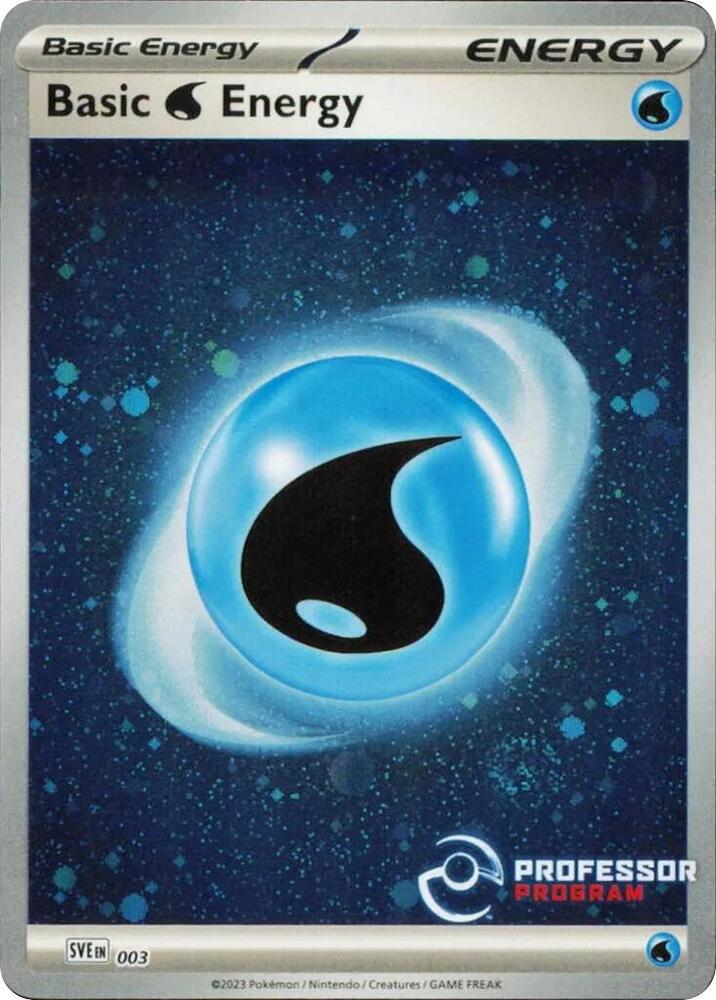 Water Energy (2023) 003 card from Professor Program Promos